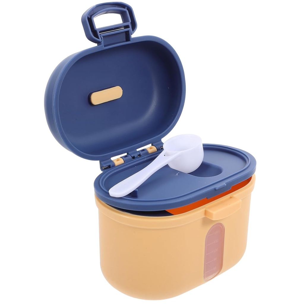 Formula Container Sealing Lid Portable Milk Dispenser Pot for Powder Storage