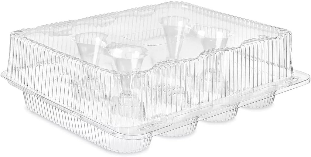 Small Cupcake Container (12 Count) (Quantity Count 10)