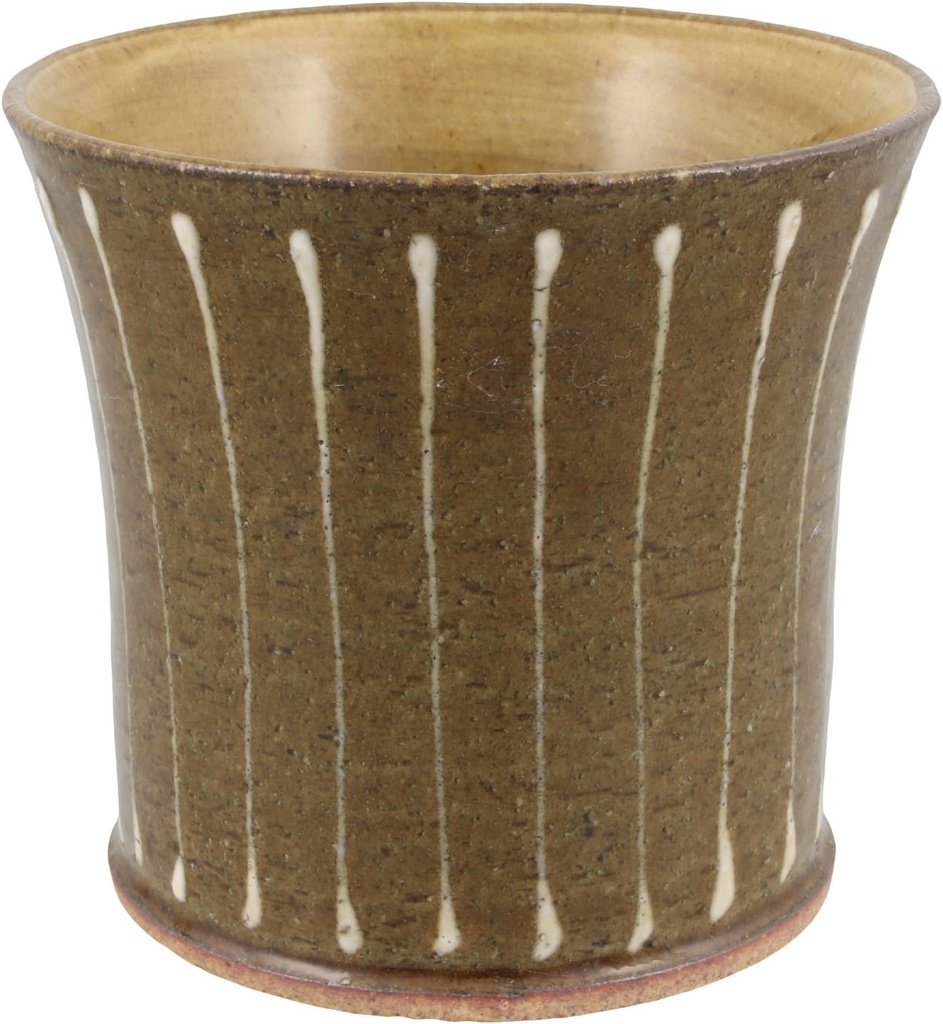 Mino Ware 528-0002 Mino Bunyama Cup, Ichin, Brown