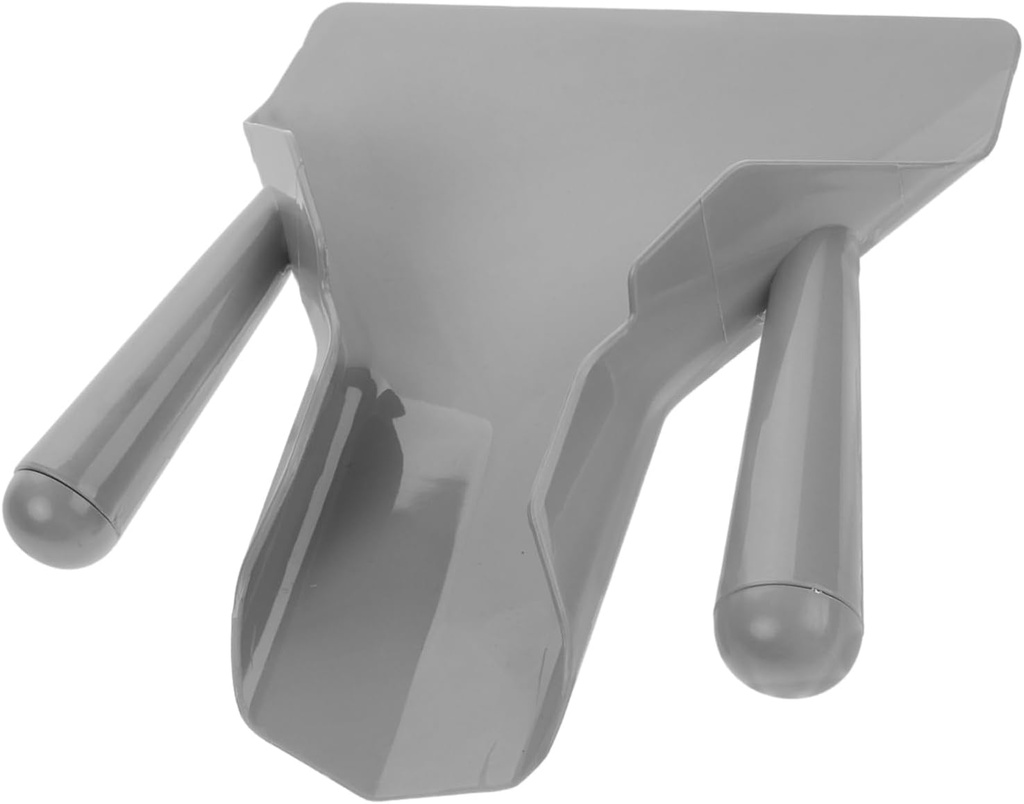 PRETYZOOM Plastic Popcorn Scoop French Fry Server Food Scooper Single Handle Sturdy for Restaurant Home