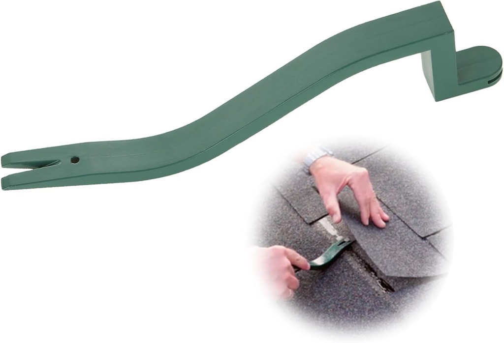 Roof Shingles, Shingle Removal Tool Roofing Tools, Roof Shingle Nail Puller, 2 in 1 Heavy Duty Shingle Nail Installer for Safe Roof Shingles Installation and Replacement
