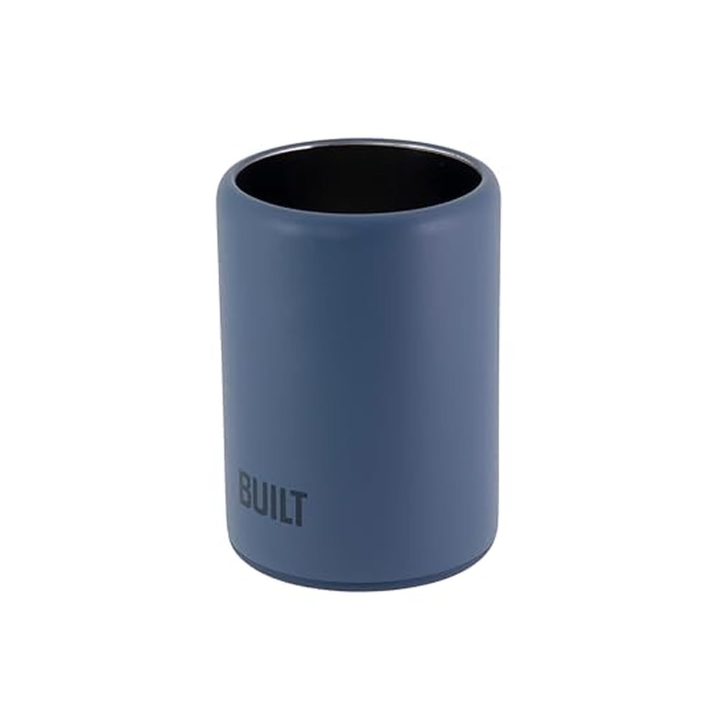 BUILT 12 Ounce Double Wall Stainless Steel K2 Can Chiller Pacific Blue