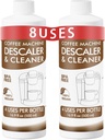 8 Uses Descaling Solution Compatible with Keurig, Nespresso, Breville, Delonghi, Jura, Ninja - 33.8oz Coffee Machine Descaler, Espresso Coffee Maker Cleaner, Coffee Pot Limescale Remover