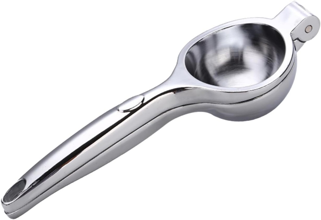 IMIKEYA Manual Zinc Alloy Fruit Juicer Ergonomic Handheld Squeezer for Lemon Orange and Grapefruit Lightweight Resistant Design for Effortless Juice Extraction