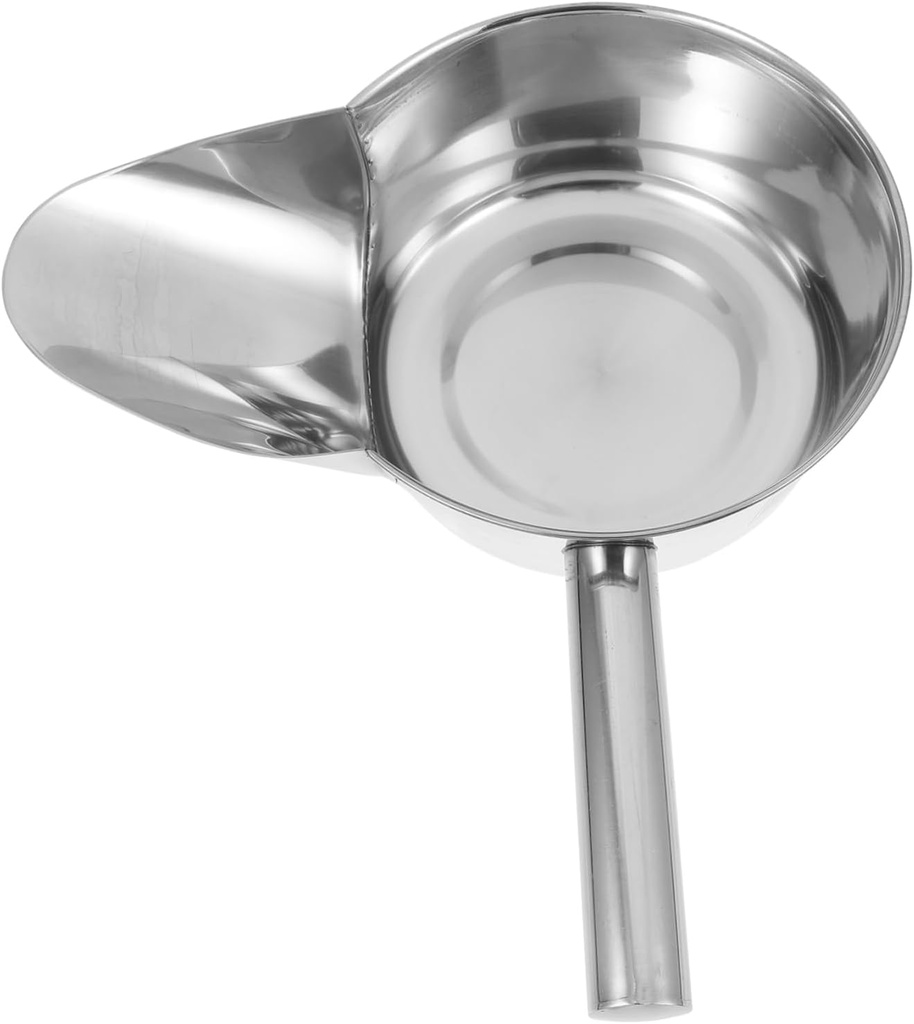 DECHOUS French Fries Bagging Spoon Duckbill Design Flour Shovel Cereals Scoop Easy Clean Kitchen Tool Steel