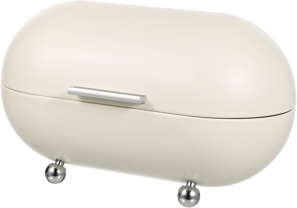 Metal Bread Box Bin Storage Tin, Bread Storage Container Retro Bread Saver Dispenser Candy Key Bowl Kitchen Pantry Organizer Multi-purpose for Home Decor