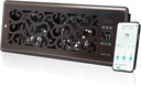 Register Booster Fan for 4" x 12" Register Holes, Quiet Vent Fan Booster with Intelligent Thermostat, Improves Heating Cooling, App Control, 10-Speeds, Charleston Smart Register Vent, ORB