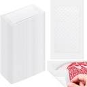 500Pcs Meat Absorbent Pads 4x7 Inch Meat Soaker Pads for for Vacuum Sealer Bags Fish Dry Clean for Kitchen and Shop,60 Grams