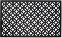 DII Rubber Doormats Collection All Weather, 18x30, Lattice