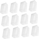 12pcs Dessert Boxes Ice Cream Packaging Box Cupcake Holders Cake Carrier for Hotel