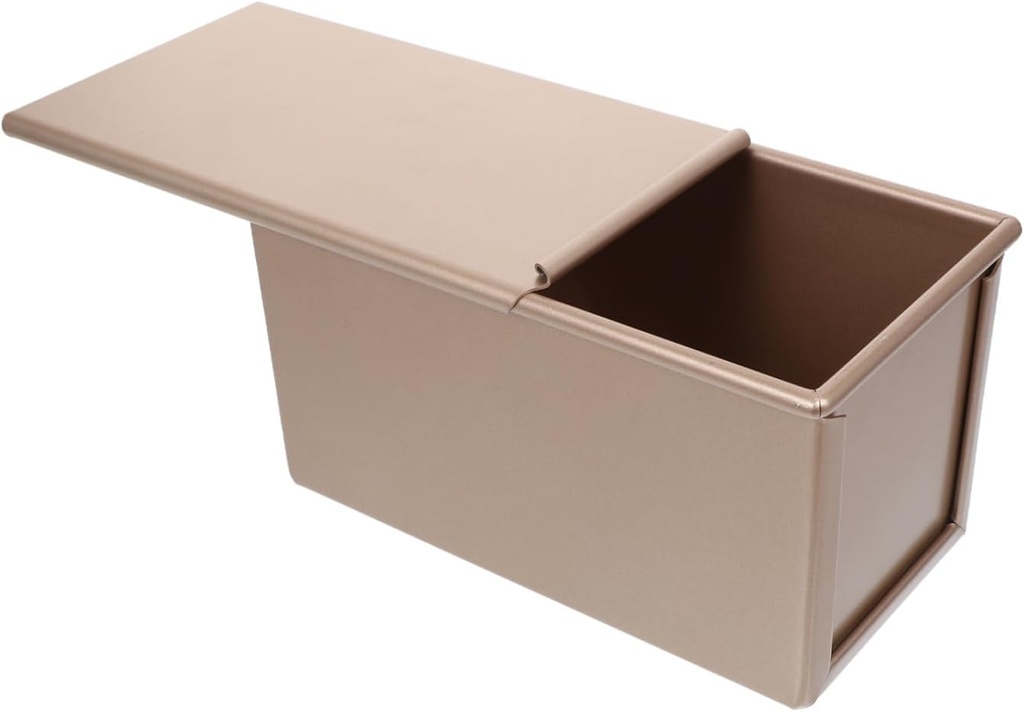 Non-stick Toast Box Lid Bread Baking Pan Bread Tins for Baking Loaf Pan Non-stick Simple Household