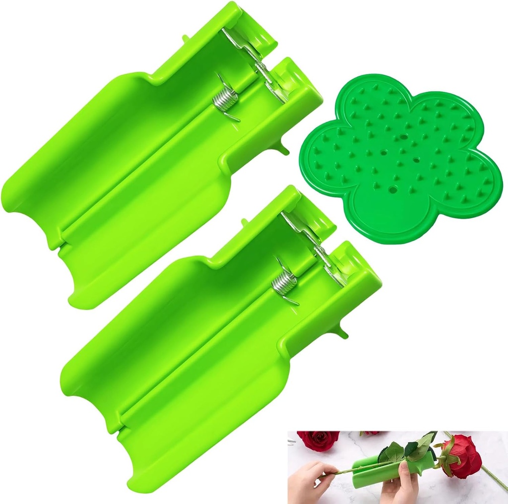 3 Pack Rose Thorn Stripper Leaf Removal Tool Set - Efficient Thorn Remover and Flower Cleaner Cutter for Floral Arrangements, Gardening, and DIY Projects for Home and Florist Work