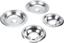 Whirlpool W10278125 Drip Pan Kit, Chrome