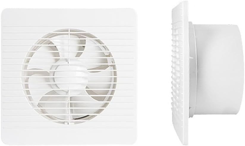 Bathroom Exhaust Fan Moisture Eliminating Ventilation Fan 4/6/8 Inch Quiet Operation Plastic Housing for Mold Prevention