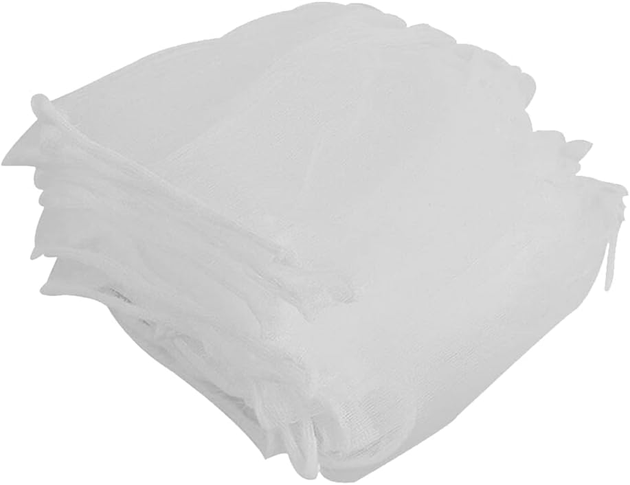 200 Pieces Kitchen Sink Strainer Mesh Bag, Kitchen Sink Elastic Mesh Drain Filter, Sink Filter Net, Bags Sink Strainer Cover for Kitchen Bathroom Sink