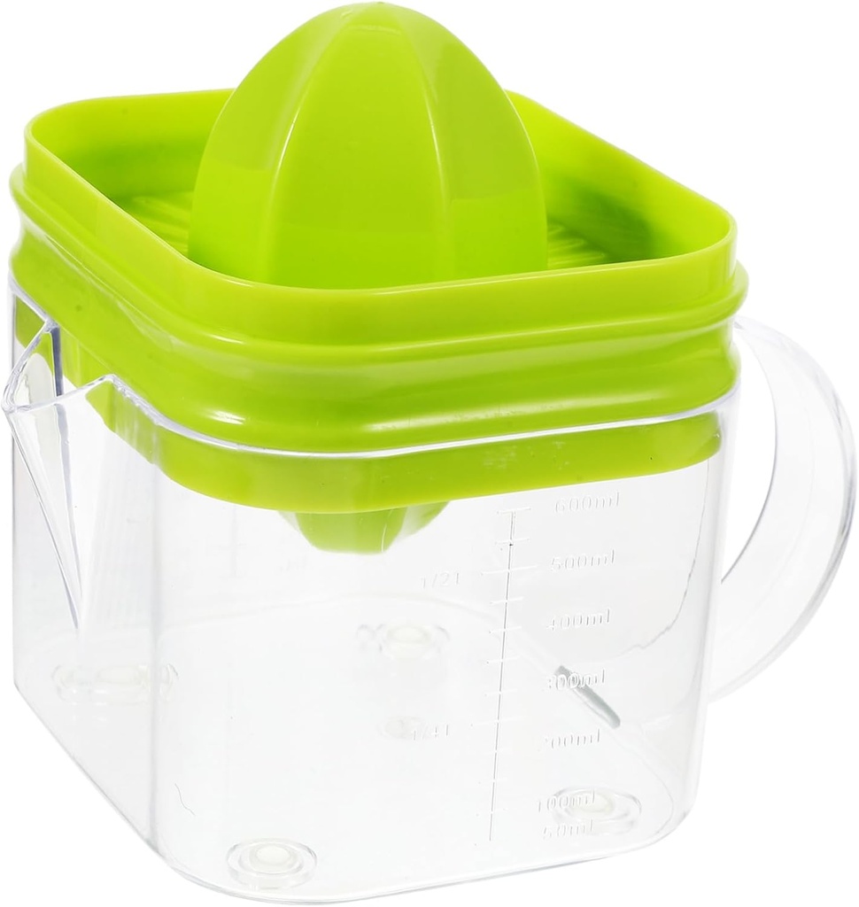 IMIKEYA Portable Mini Citrus Juicer Manual Juice Maker for Lemon and Other Fruits Compact Handheld Squeezer for Kitchen Use Easy to Clean and Store