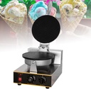 Commercial Electric Egg Roll Machine, Ice Cream Cone Maker, Electric Waffle Cone Maker,for Dessert Shops, Ice Cream Shops (Single Head)