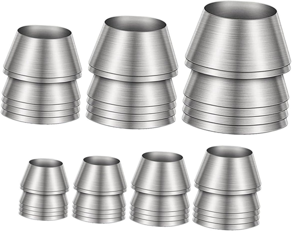 Hammer Installation Accessories Round Wedge Tool 7pcs Metal Wedges for Hammer Easy to Install Great for Carpenters Builders