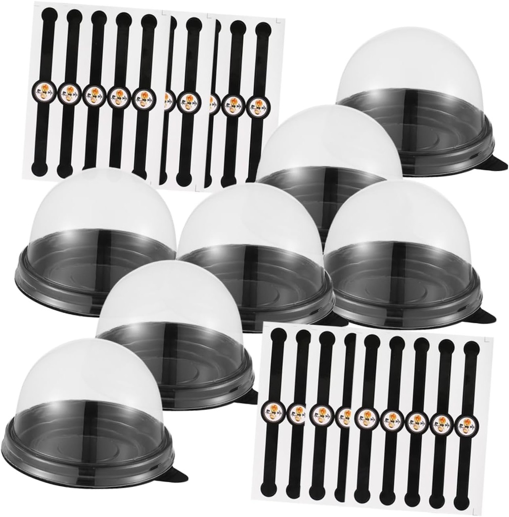 50Sets Mousse Containers Compact Mousse Holders for Baking for Home Use for Individual Desserts and Giving Great for Parties