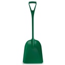 SPARTA 41077EC09 Plastic Sanitary Shovel, Food Safe Plastic Shovel For Commerical Kitchens, 14 Inches, Green