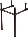 Kingston Brass VBH211833ORB Addington Brass Console Sink Legs, Oil Rubbed Bronze
