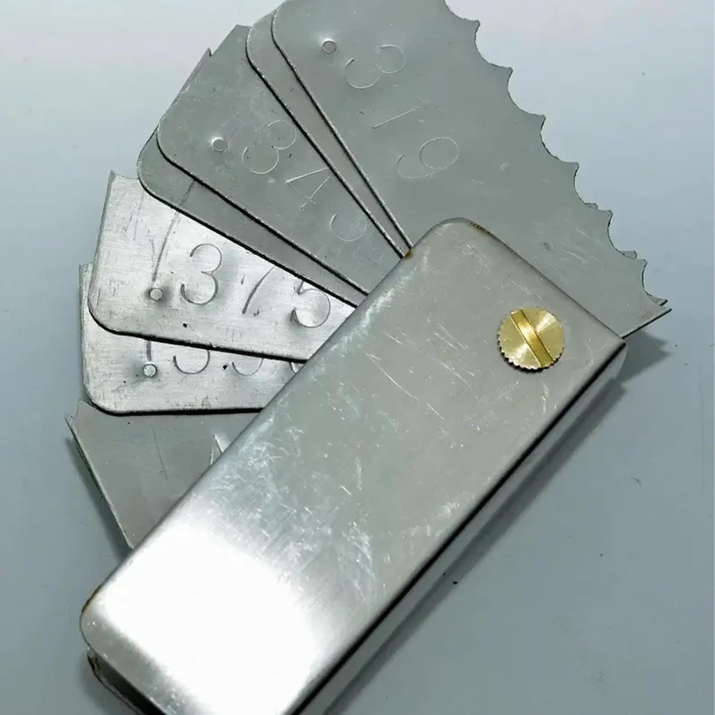 Garage Door Spring Measure Tool Commercial Pocket Wire Gauge - Measures Sizes 0.319 to 0.562