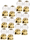 12pcs Compact Gumball Machine Candy Dispenser Creative Wedding Party Sweet Storage Holder Lightweight Plastic Design for Boys and Girls Events and Gatherings Fun Candy Container
