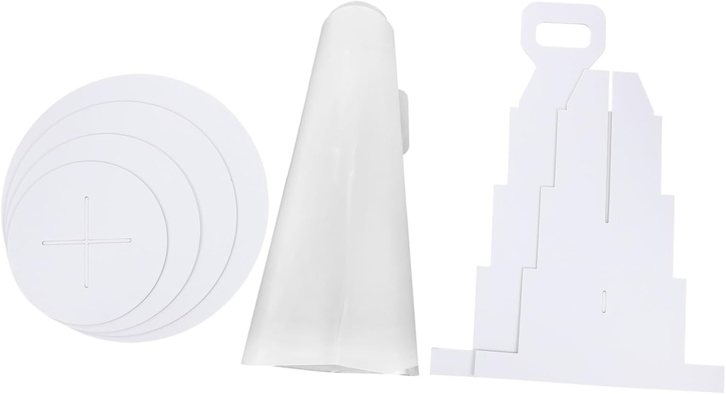 Veemoon 1set Dessert Packaging Box for Cakes and Cupcakes Multi-purpose Bakery Storage for Parties and Events Display Case and Treats