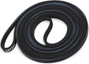 BlueStars 341241 Dryer Drum Belt - Compatible with Whirlpool Kenmore Roper Amana Dryers - Replaces 8066065 AP2946843 W10127457 PS346995 14210003 31531589 31001026 3394651 529597 WED4815EW1 NED4655EW1