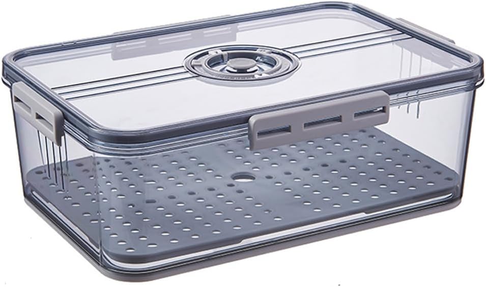 Bread box, kitchen counter bread box with lid, timed bread storage container, airtight homemade bread, toast, bread bag, donut, and biscuit bread rack (medium size)