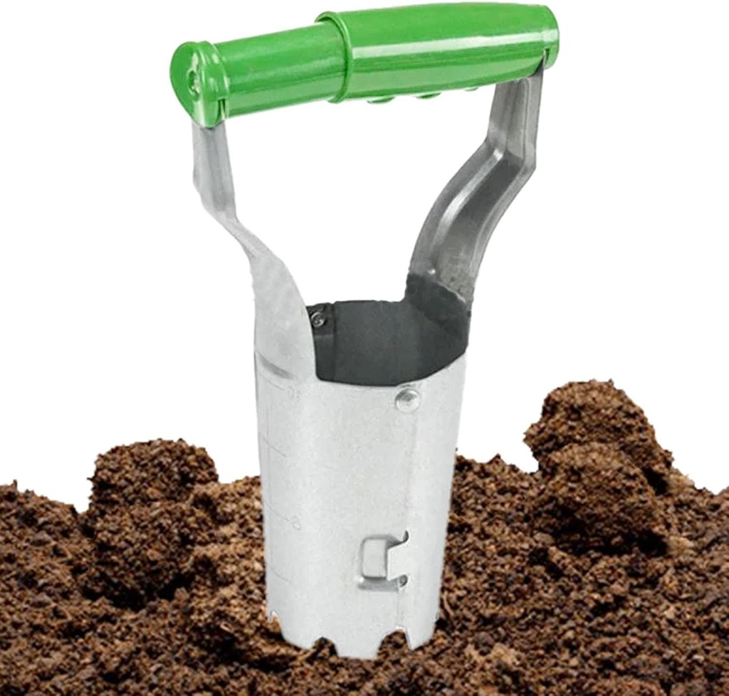 Bulb Planter Tool - Flower Bulb Planting Tool,Gardening Bulb Transplanter Tool with Depth Mark for Planting Flowers, Tulips