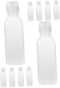 VOSAREA 10pcs Food Grade Squeeze Bottles Oil Bottle Precision Dispensing for Cooking Dish Soap and Cookie Decorating