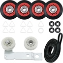 4392067 Dryer Repair Kit and W10837240 Dryer Idler Pulley Fit for Whirlpool Maytag Admiral Kenmore Dryer - Bravos Dryer parts and Duet Dryer Parts Compared to # 4392067VP 80047 587637 by Funmit