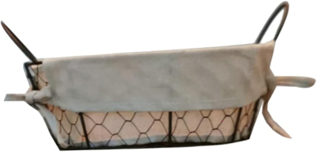 Laundry Hamper Lid Snack Storage Box Iron Storage Basket Baskets for Kitchen Bread Container