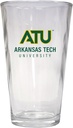 R and R Imports Arkansas Tech University 16 oz Pint Glass Officially Licensed Collegiate Product Single