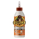Gorilla Wood Glue; 8 Ounce Bottle; Natural Wood Color; (Pack of 1)