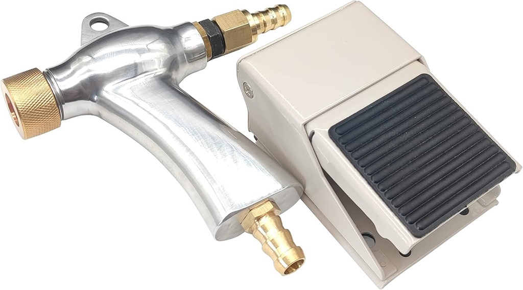 Sandblaster Gun Sandblasting Cabinet Foot Valve Sand Blasting Media Kit Sand Blaster Machine Accessories