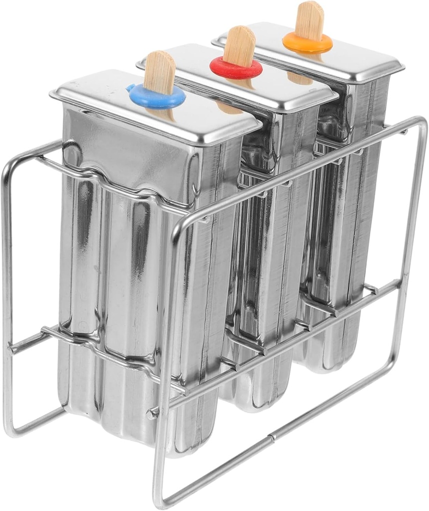 Diy Popsicles Moulds Stainless Steel Ice Cream Molds Easy Demolding Feature