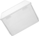 Cabilock Kitchen Bread Storage Box with Airtight Lid Transparent Food Container for Fridge and Countertop Capacity Toast Box Organizer for Keeping Baked Goods Fresh