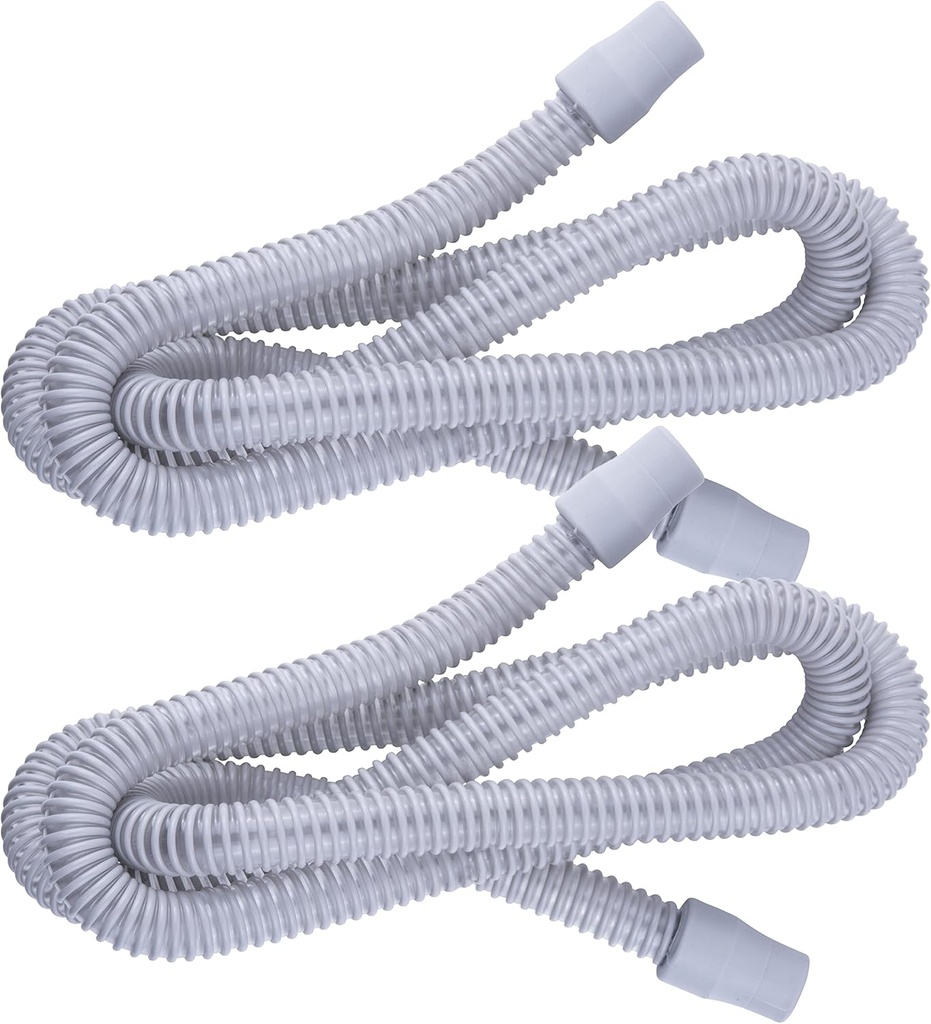 Mars Wellness Universal CPAP Hose - 6 Foot - Made in USA - Universal Tube Compatible with most machines (2 Pack)