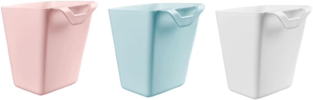 3pcs Trolley Hanging Basket Portable Storage for Easy Organization for Office Kitchen and Bathroom Use Includes