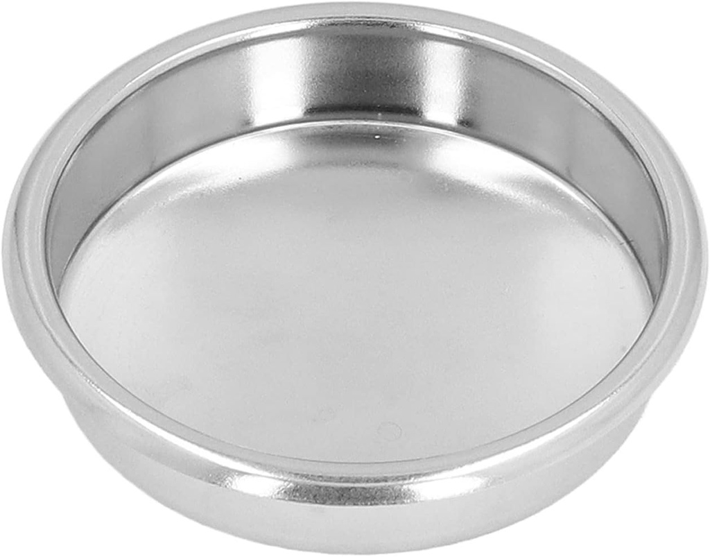 Zerodis 58mm Backflush Blind Filter Disc, Semi Automatic Coffee Machine Insert Back Flush Disk Portafilter Basket Coffee Machine Accessories Espresso Cleaning Disc for Coffee Machines