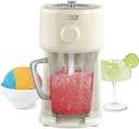 Dash Deluxe Shaved Ice & Slushy Maker - Easy-to-Use Slushy & Snow Cone Maker - Includes Serving Pitcher & Recipe Guide for Homemade Treats - Cream