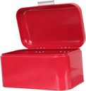 Retro Iron Bread Box Airtight Bread Storage Container Lids Metal Storage Box