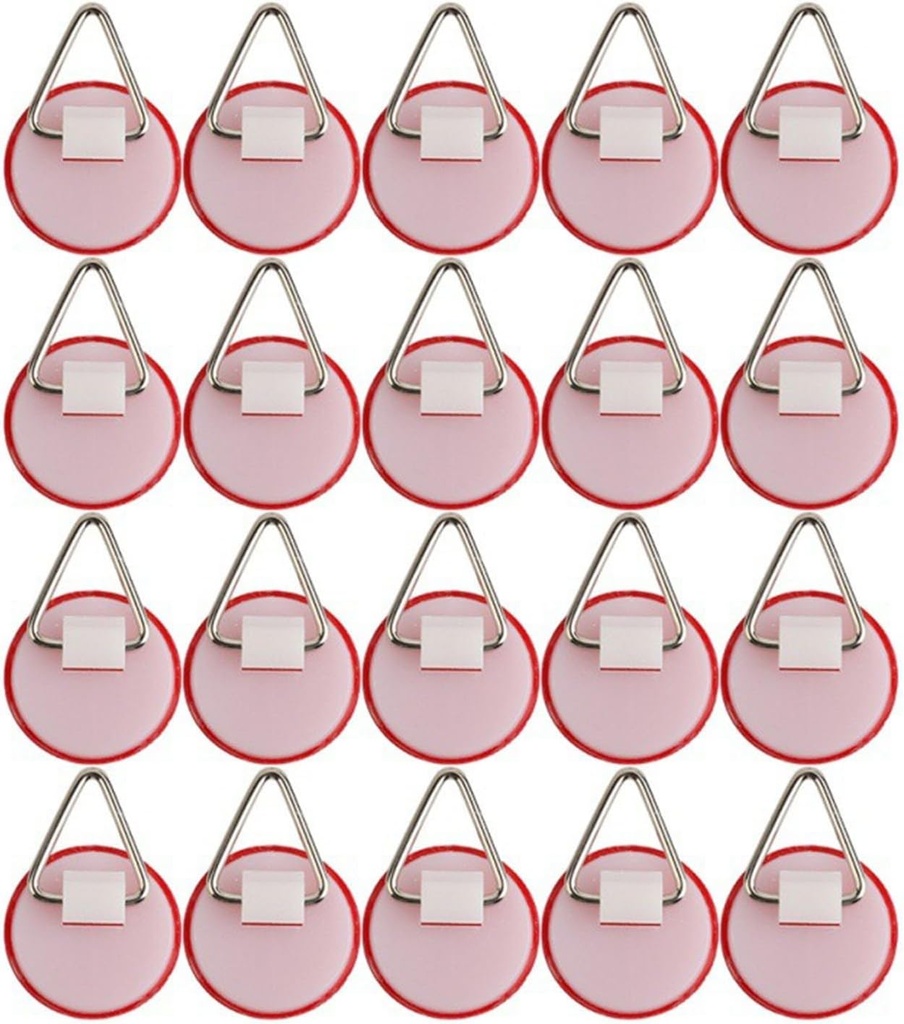 Set of 20 Disc Plate Hangers with for Organized Kitchen Plate Storage