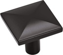 Amerock | Cabinet Knob | Matte Black | 1-1/8 inch (29 mm) Length | Extensity | 10 Pack | Drawer Knob | Cabinet Hardware