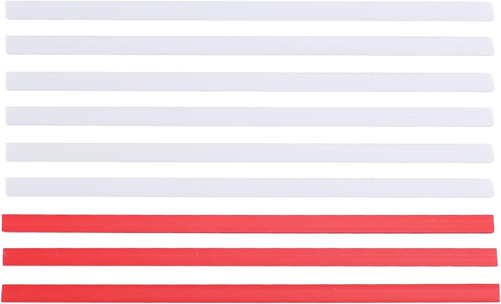 Coffee Pod Holder, Wall Mount Coffee Capsules Organizer with Adhesive Tape, Store Up to 49 Coffee Capsules, K Cup Storage Organizer Compatible with Green Mountain, Silimom (6 White + 3 Red)