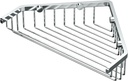 Gatco 1497 9-1/4-Inch Length Shower or Tub Corner Basket, Chrome