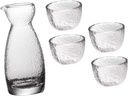 Cabilock 1set Stemless Wine Glasses Set Sake Cup Pot Kit Cups Lids Multipurpose