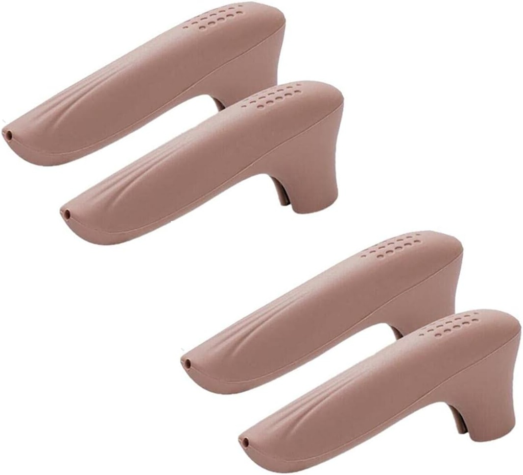 4/Set Silicone Door Handle Cover Door Grip Anti-Collision Anti-Static Multifunctional Door Handle Protective Cover for Home (4Pcs Lever Door Handle Cover)